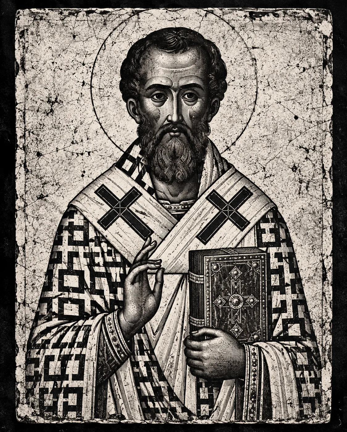 Illustrative portrait of Saint Theophilus of Antioch